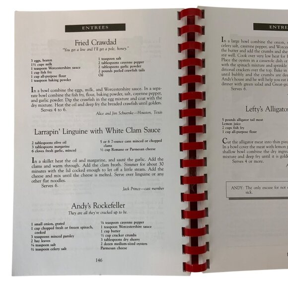 Aunt Bees Mayberry Cookbook by Ken Beck and Jim Clark Paperback 1991 Spiral - Picture 12 of 15